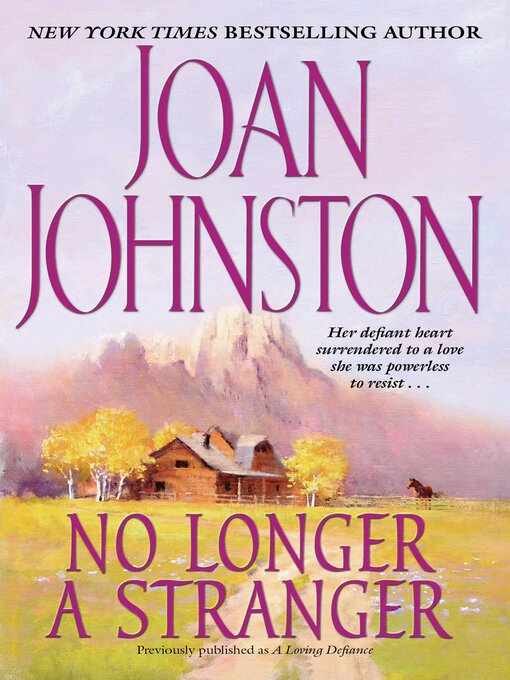 Title details for No Longer a Stranger by Joan Johnston - Available